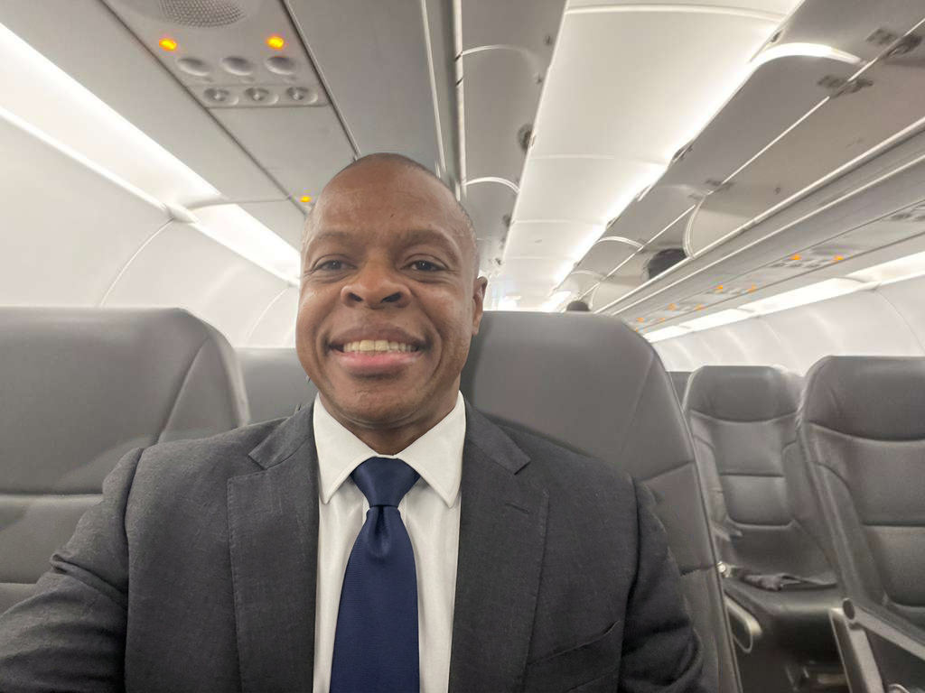 Gregory Swarn at international business conference